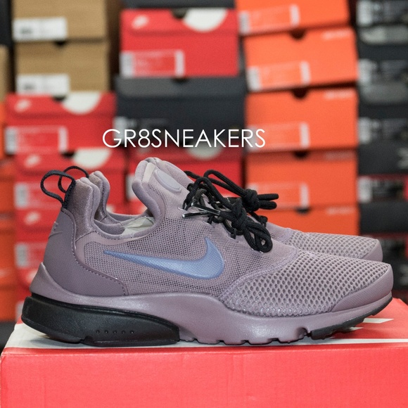 WOMENS NIKE PRESTO FLY TAUPE GREY LIGHT CARBON - Picture 3 of 4